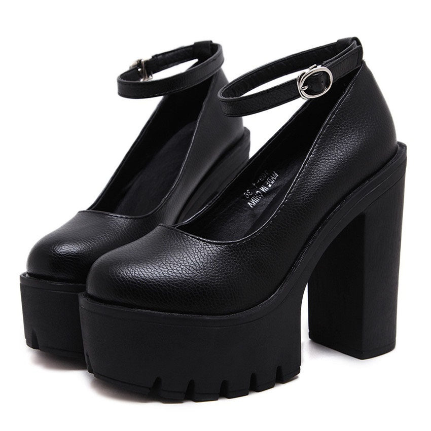 Funki Findz | Shoes | Women's High Mary Jane Gothic Platforms