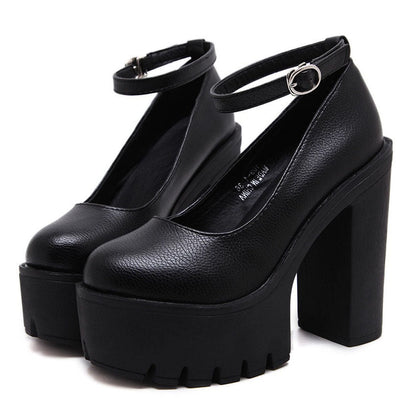 Funki Findz | Shoes | Women's High Mary Jane Gothic Platforms