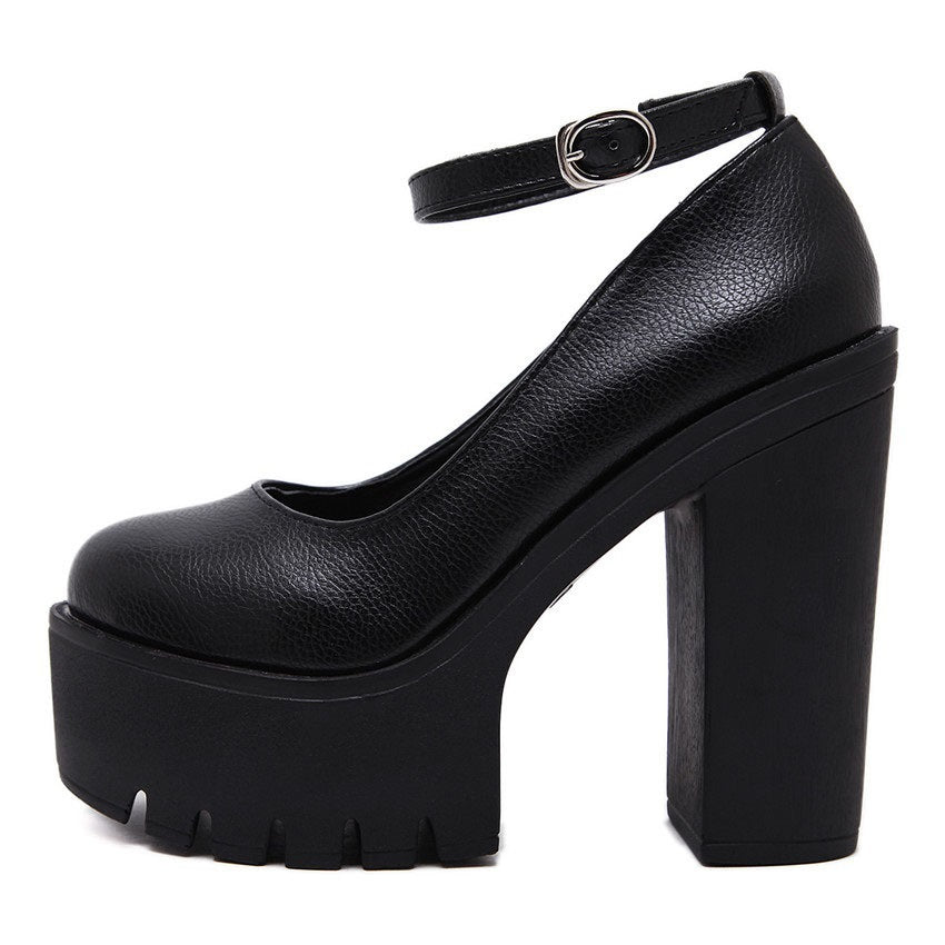 Funki Findz | Shoes | Women's High Mary Jane Gothic Platforms