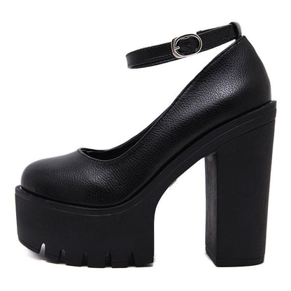 Funki Findz | Shoes | Women's High Mary Jane Gothic Platforms