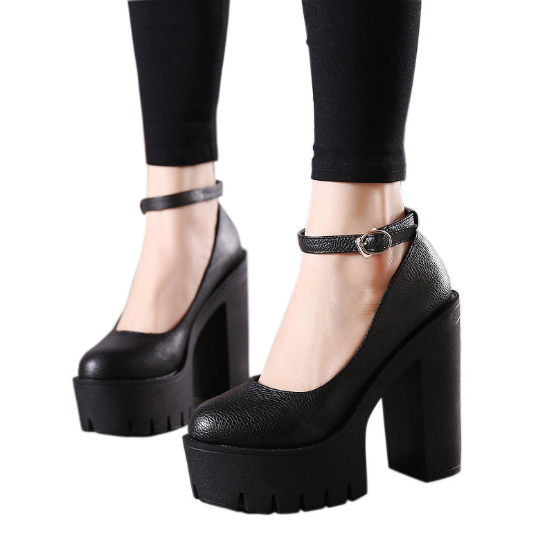 Funki Findz | Shoes | Women's High Mary Jane Gothic Platforms