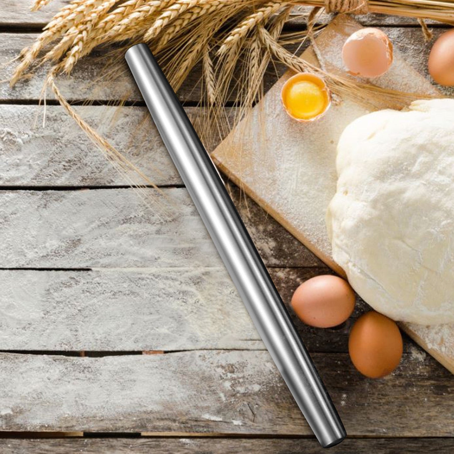 Funki Findz | Rolling Pins | Stainless Steel Rolling | Baking Tools