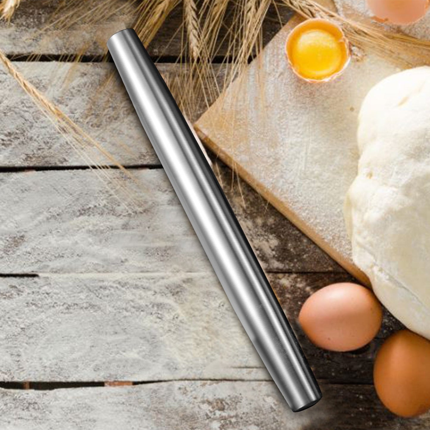 Funki Findz | Rolling Pins | Stainless Steel Rolling | Baking Tools