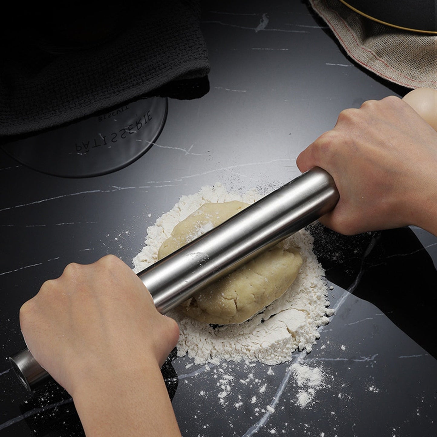 Funki Findz | Rolling Pins | Stainless Steel Rolling | Baking Tools