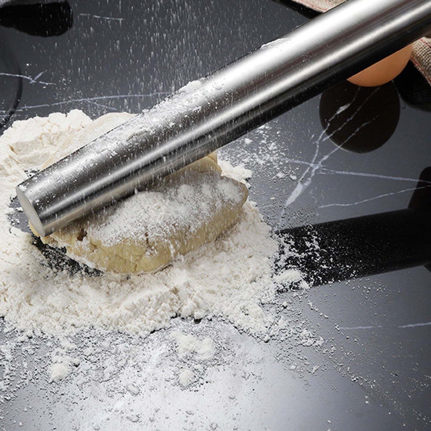 Funki Findz | Rolling Pins | Stainless Steel Rolling | Baking Tools