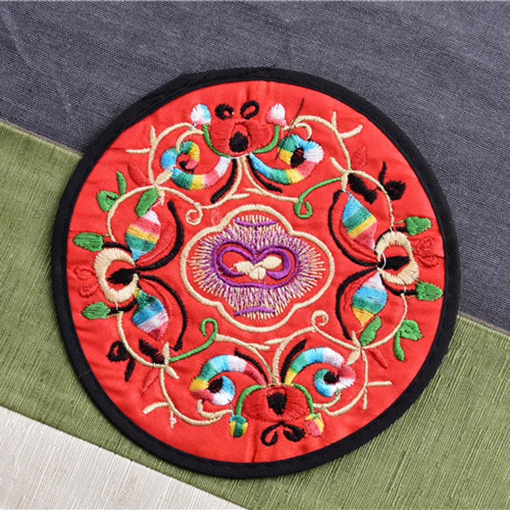 Funki Findz | Coasters | Vintage Embroidered Cup Mats 10 Pcs
