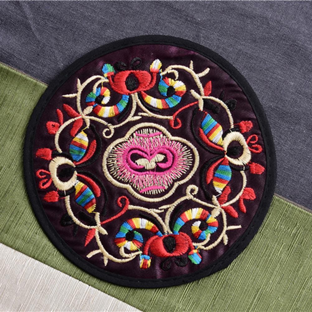 Funki Findz | Coasters | Vintage Embroidered Cup Mats 10 Pcs