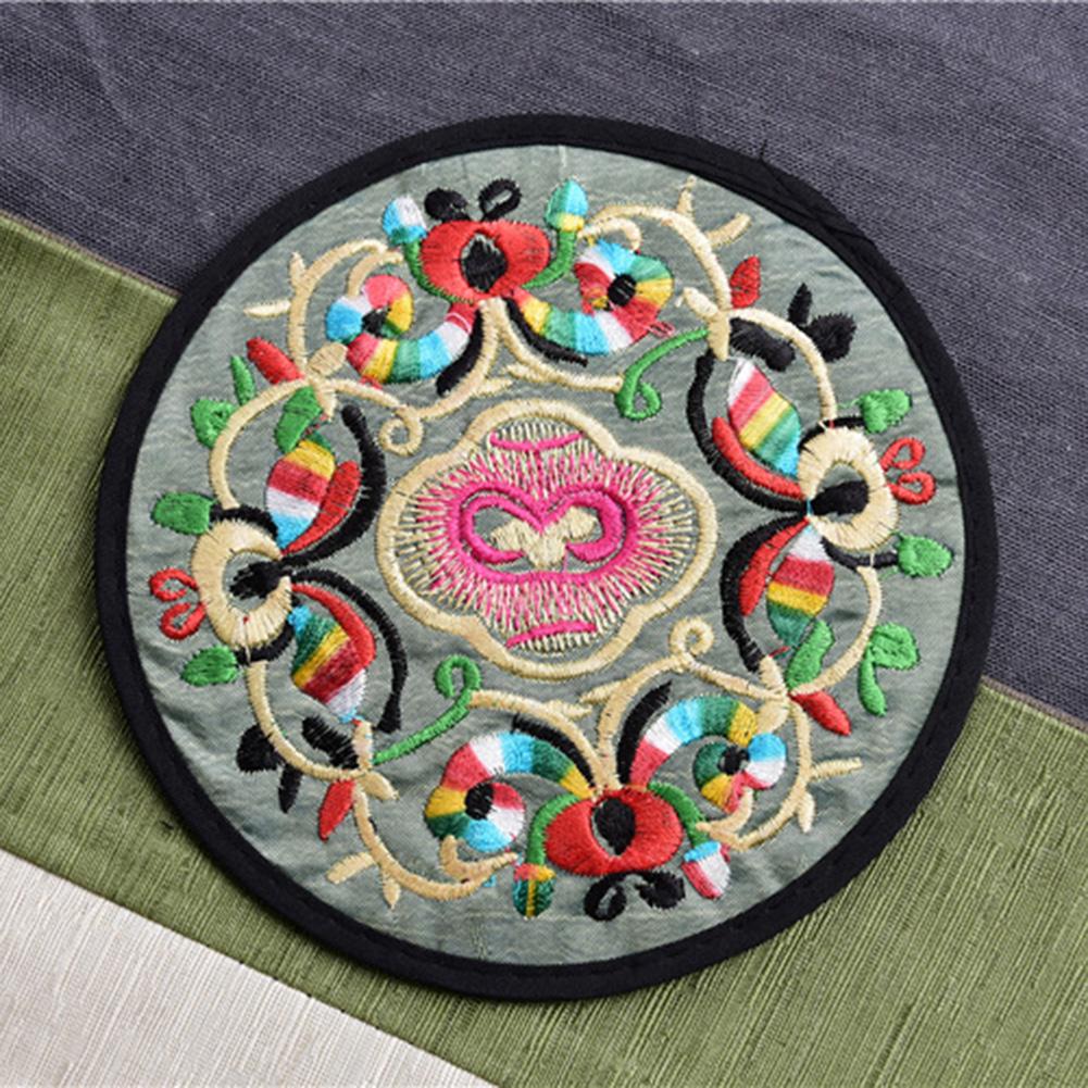 Funki Findz | Coasters | Vintage Embroidered Cup Mats 10 Pcs