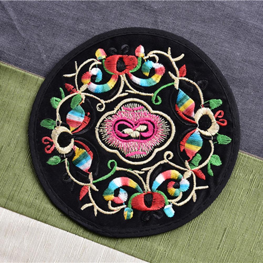 Funki Findz | Coasters | Chinese Floral Embroidered Mats 10 Pcs