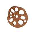 Funki Findz | Coasters | Natural Lotus Root Wood Drink Mats 6 Pcs