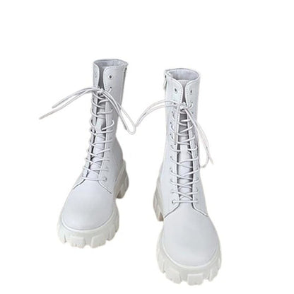 Funki Findz | Boots | Women's Gothic Chunky Heel Knights Boots