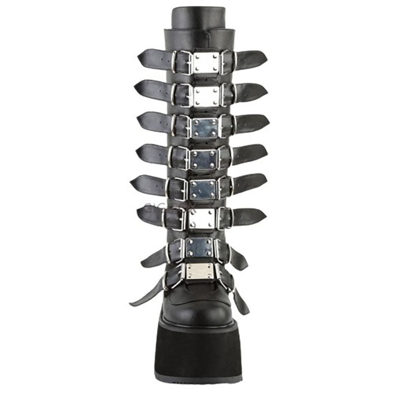 Funki Findz | Boots | Women's High Platform Wedge Buckle Boot