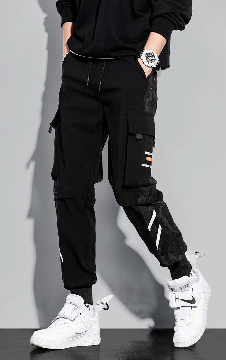 Funki Findz | Pants | Men's Slim Fit Casual Cargo Pants | Joggers