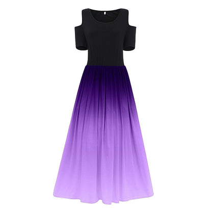 Funki Findz | Dresses | Women's Plus Size Prom Gradient Dress