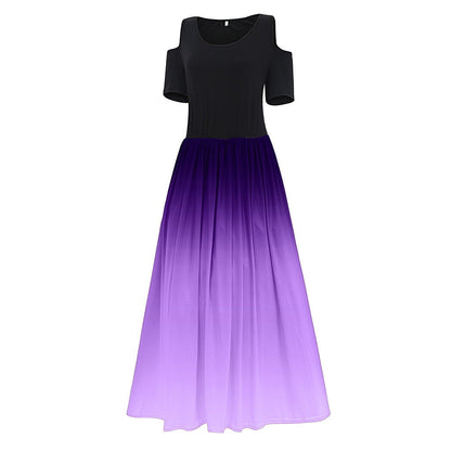 Funki Findz | Dresses | Women's Plus Size Prom Gradient Dress