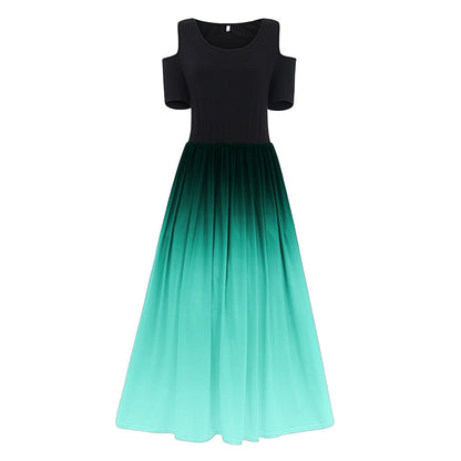 Funki Findz | Dresses | Women's Plus Size Prom Gradient Dress