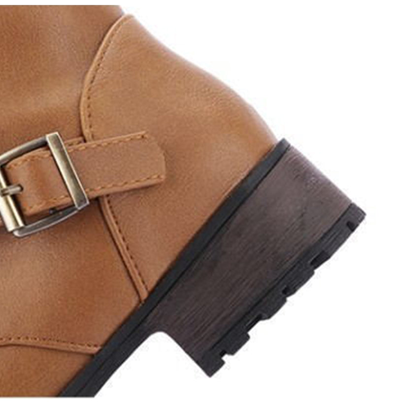 Funki Findz | Boots | Women's Roman Lace Up High Flat Boots