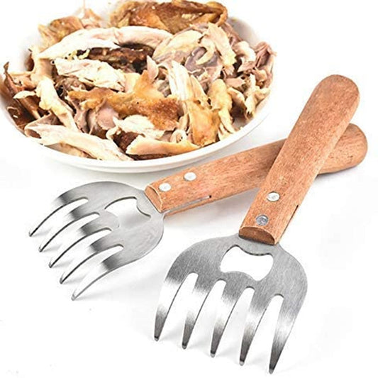 Funki Findz | Meat Claws | Stainless Steel Meat Shredding Forks