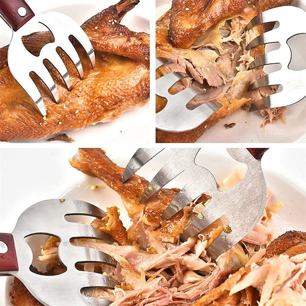 Funki Findz | Meat Claws | Stainless Steel Meat Shredding Forks