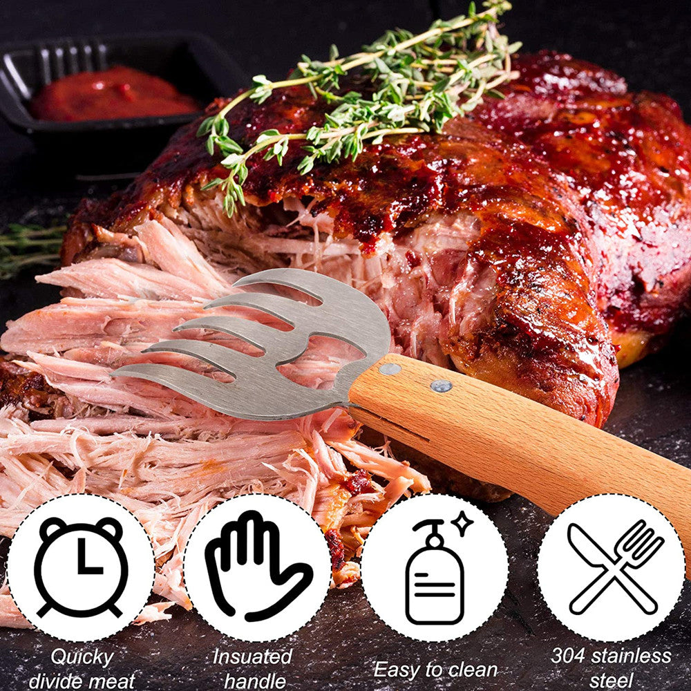 Funki Findz | Meat Claws | Stainless Steel Meat Shredding Forks
