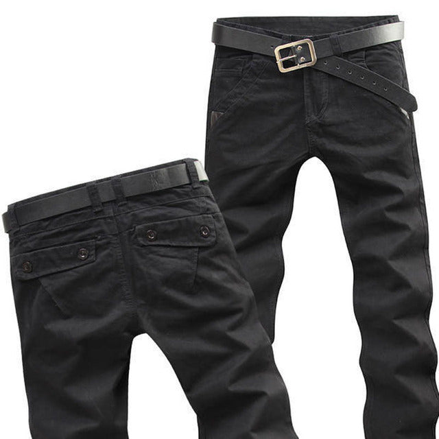 Funki Findz | Pants | Men's Slim Fit Cargo Pant Mid-Waist Jeans