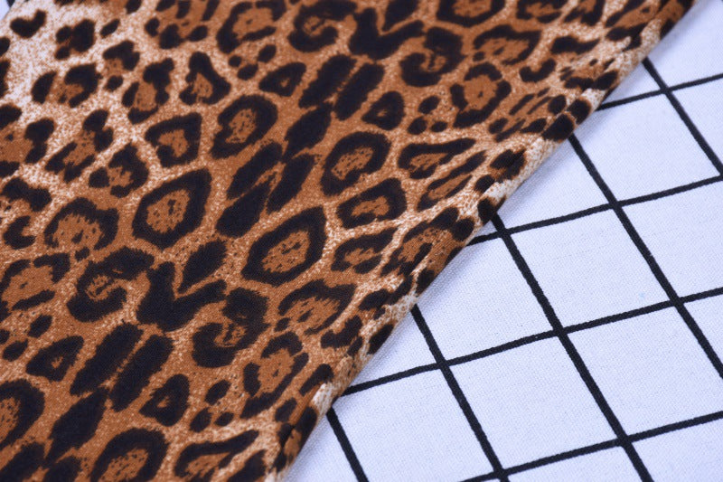 Funki Findz | Pants | Women's Leopard Print Stretch Flared Pants