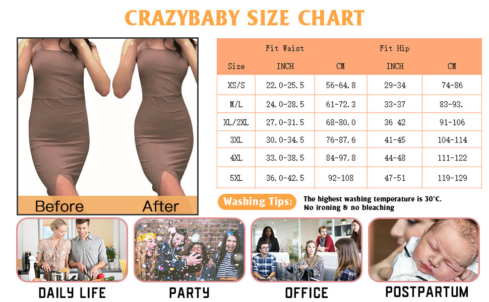 Funki Findz | Shapewear | Women's C-Section Recovery Shapers