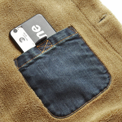 Funki Findz | Jackets | Men's Fleece Denim Trucker Jackets