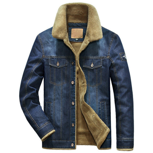 Funki Findz | Jackets | Men's Fleece Denim Trucker Jackets
