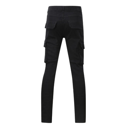 Funki Findz | Pants | Men's Stretch Slim Fit Cargo Skinny Jeans