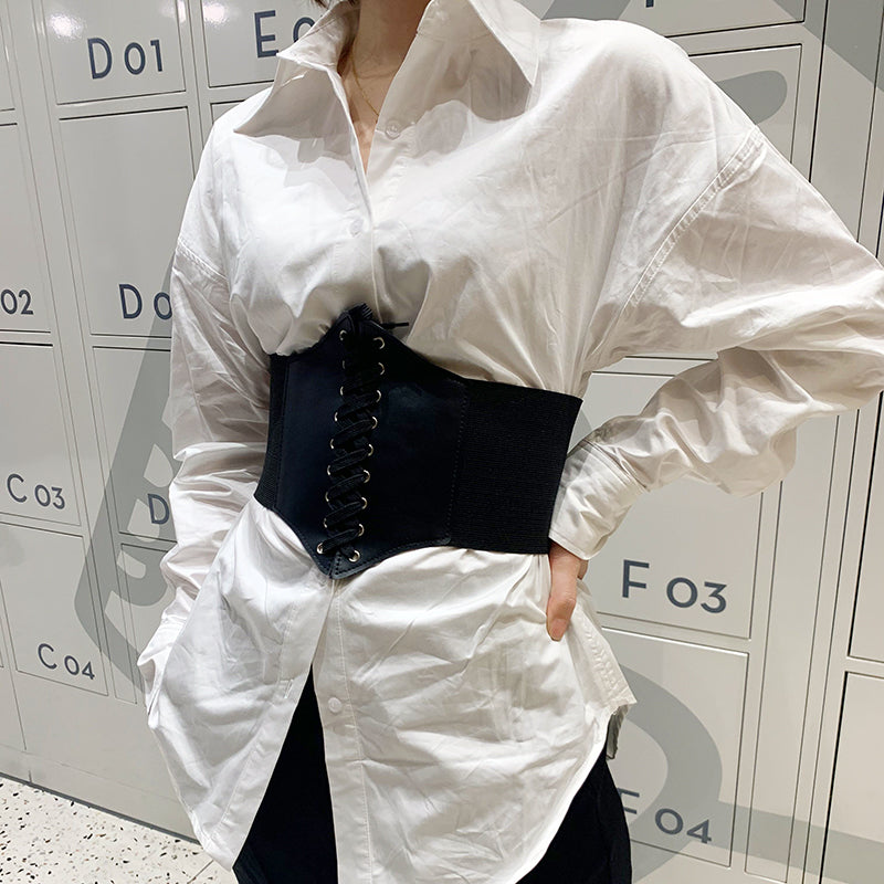 Funki Findz | Belts | Women's Goth Under Bust Cincher Belt