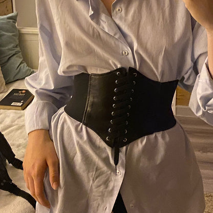 Funki Findz | Belts | Women's Goth Under Bust Cincher Belt