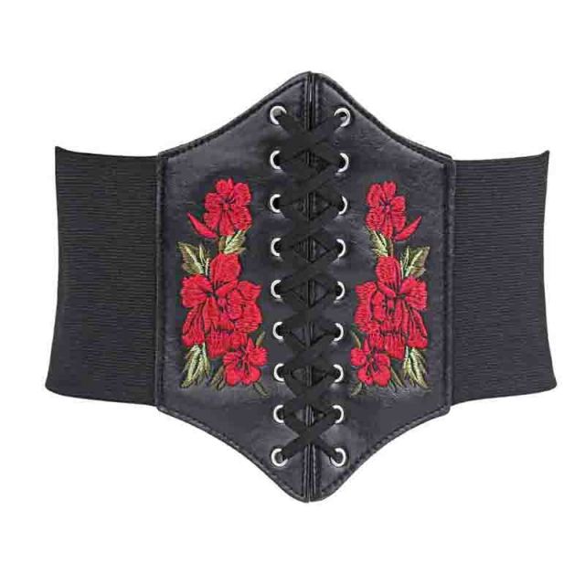 Funki Findz | Belts | Women's Goth Under Bust Cincher Belt