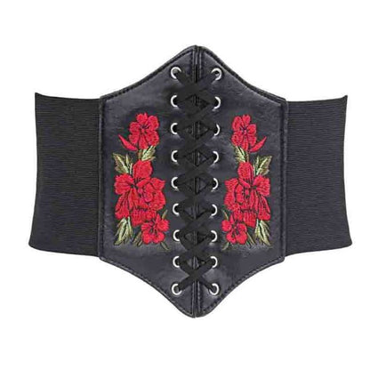 Funki Findz | Belts | Women's Goth Under Bust Cincher Belt