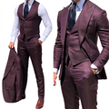 Funki Findz | Suits | Men's 3 Pcs Formal Grooms Suit Slim Fit
