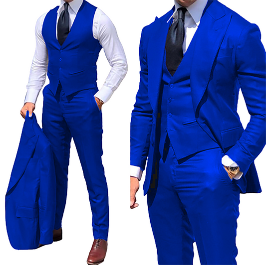 Funki Findz | Suits | Men's Slim Fit Formal Wedding Tuxedos 3Pc