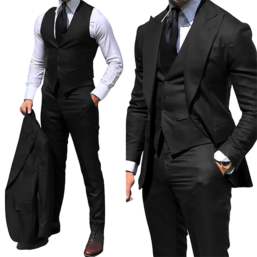 Funki Findz | Suits | Men's Classy 3 Pcs Slim Fit Formal Suits