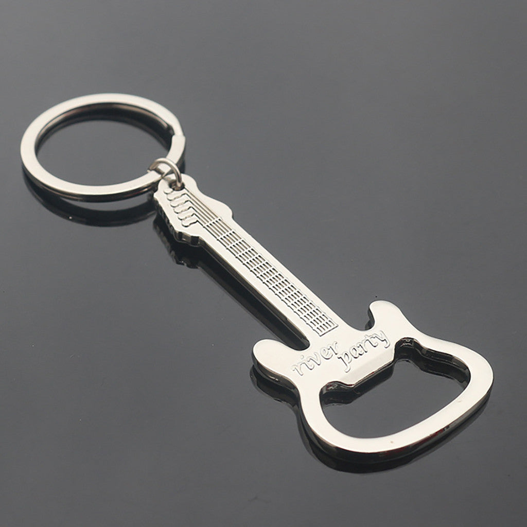 Funki Findz | Keychains | Novelty Guitar Shaped Bottle Opener