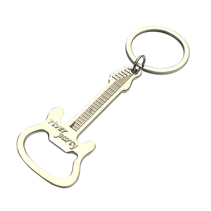Funki Findz | Keychains | Novelty Guitar Shaped Bottle Opener