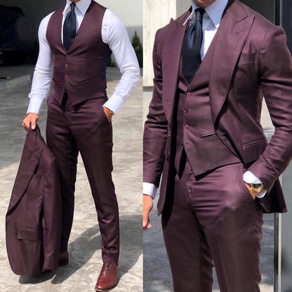 Funki Findz | Suits | Men's Classy 3 Pcs Slim Fit Formal Suits