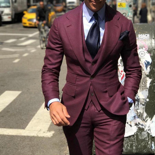 Funki Findz | Suits | Men's Classy 3 Pcs Slim Fit Formal Suits