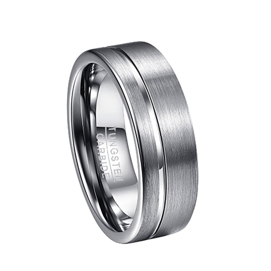 Funki Findz | Rings | Men's Women's Grooved Tungsten Rings