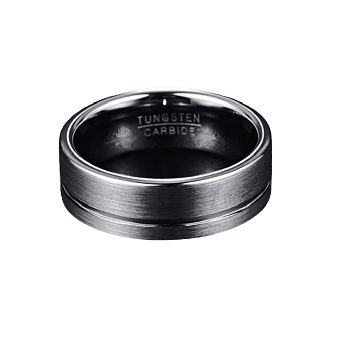 Funki Findz | Rings | Men's Women's Grooved Tungsten Rings
