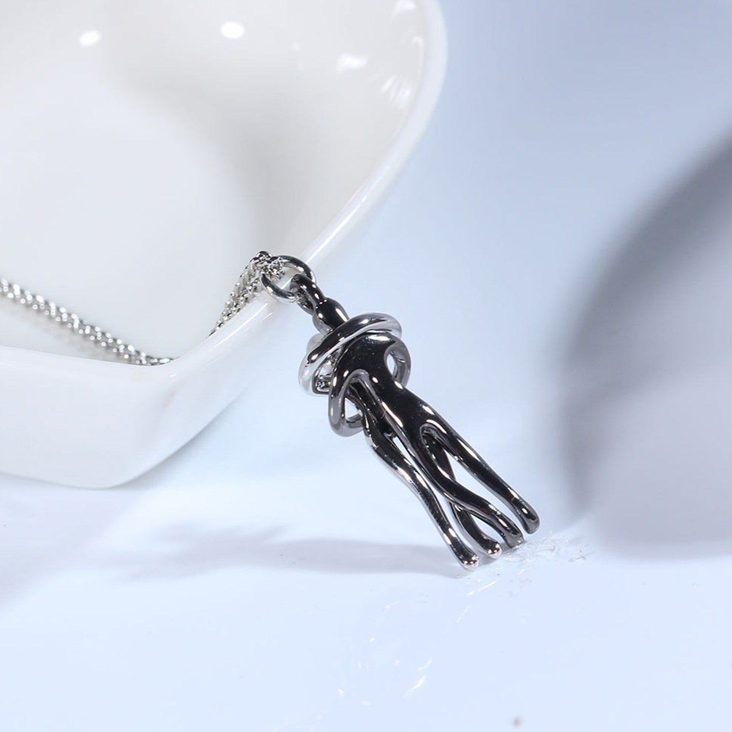 Funki Findz | Necklaces | Hugging Couple Necklace | Large