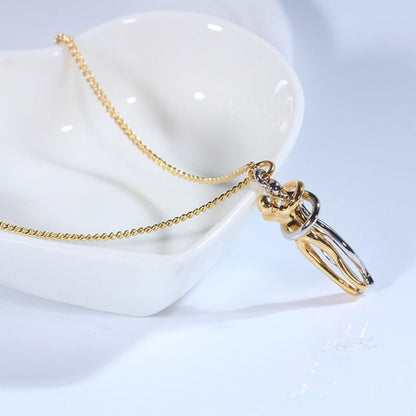Funki Findz | Necklaces | Hugging Couple Necklace | Large