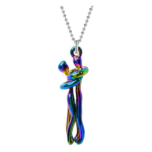 Funki Findz | Necklaces | Unisex Lovers Embrace Hug Necklace