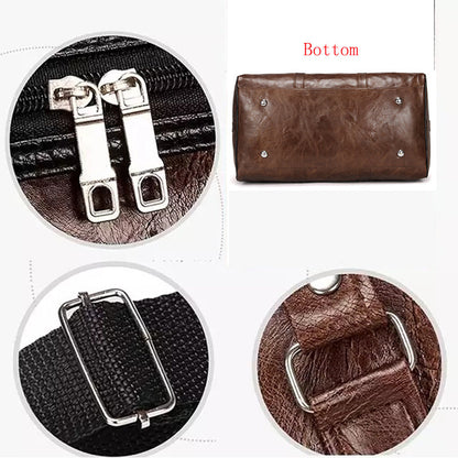 Funki Findz | Bags | Travel Bags | Faux Leather Overnight Bag