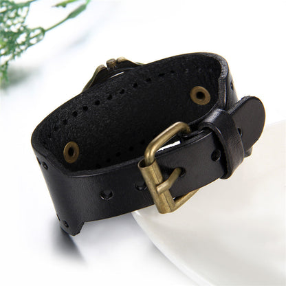 Funki Findz | Watches | Men's Steampunk Goth Style Wide Watch