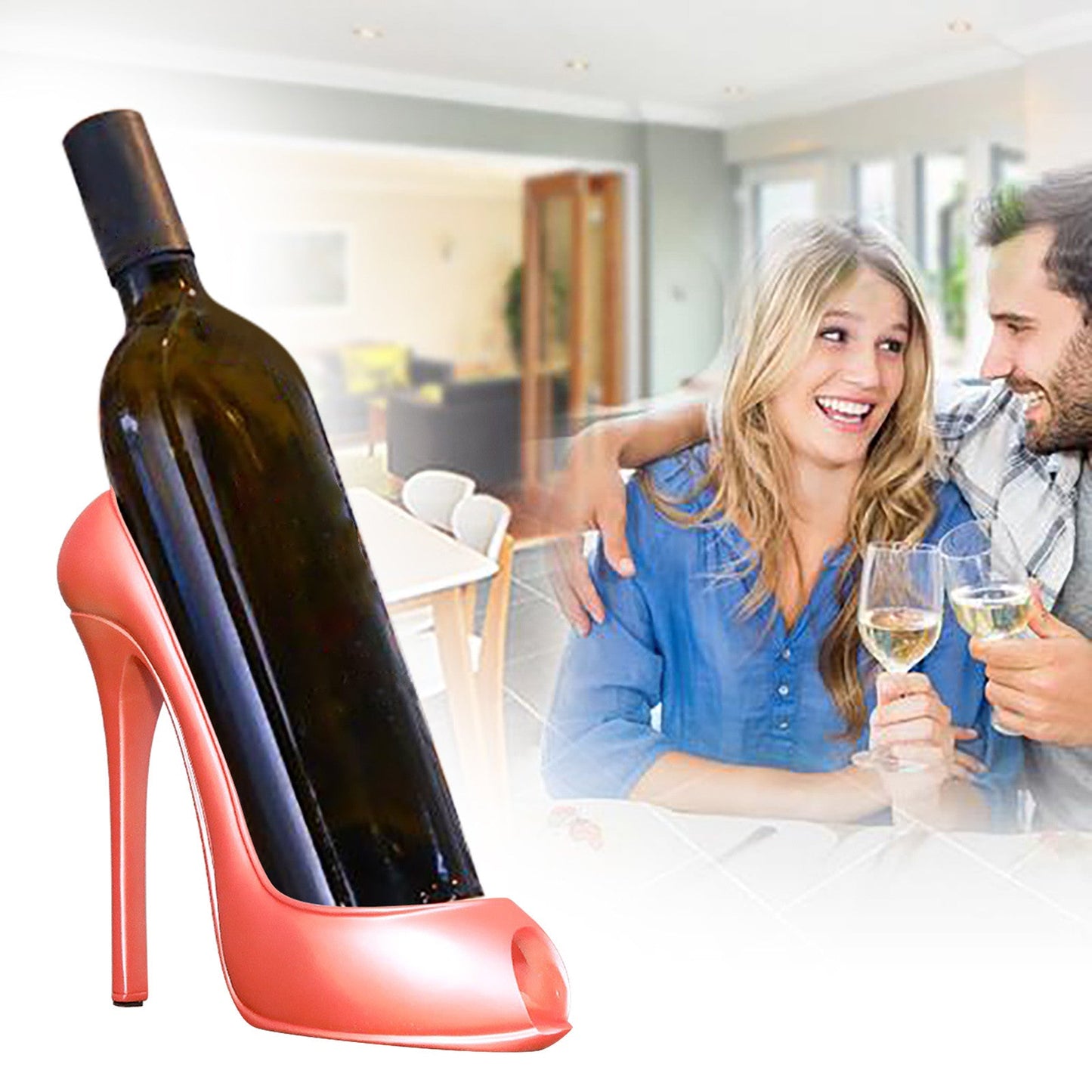 Funki Findz | Wine Stands | High Heel Shoe Wine Bottle Holder