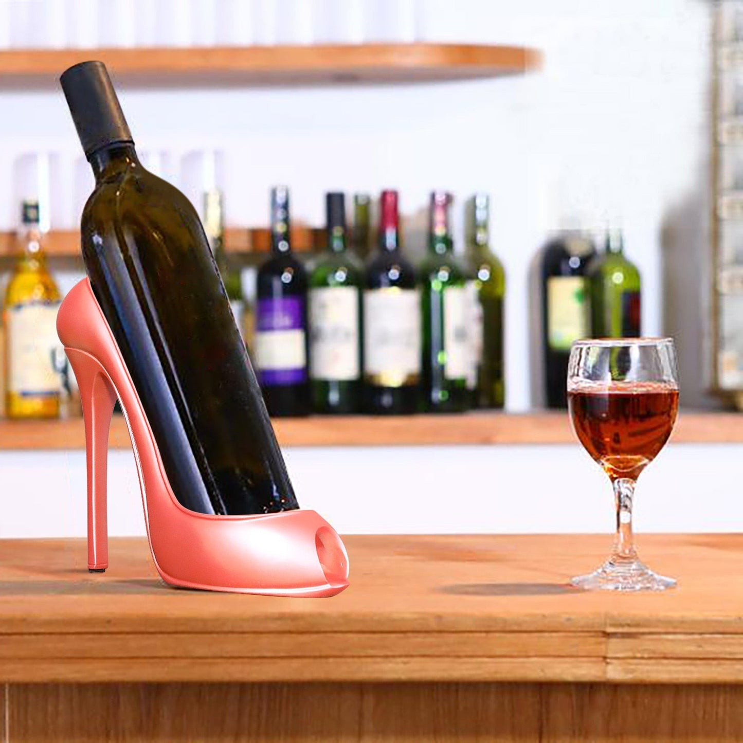 Funki Findz | Wine Stands | High Heel Shoe Wine Bottle Holder